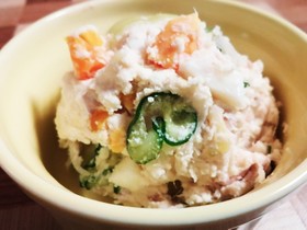 簡単おかず☆おからとクリチのサラダ