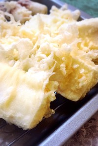 はんぺんチーズの天ぷら