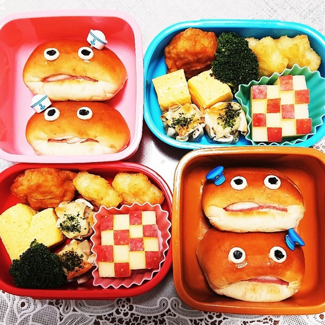 幼稚園 年中 双子のお弁当32 レシピ 作り方 By こともみ クックパッド 簡単おいしいみんなのレシピが355万品