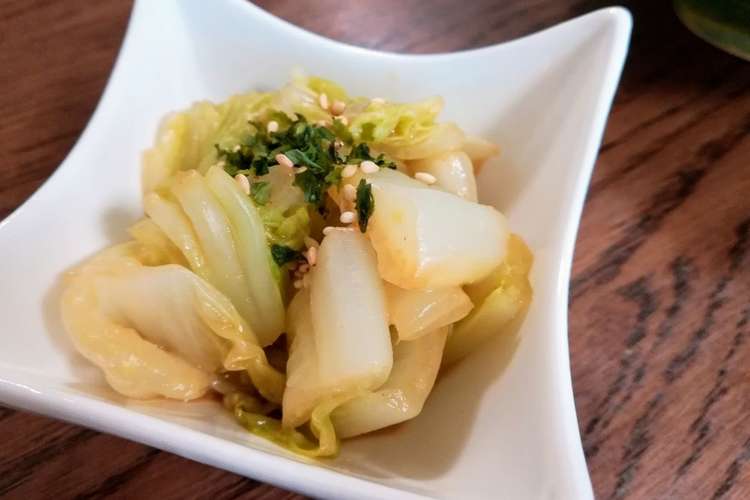 シャキシャキおいしい無限白菜 レシピ 作り方 By モテ料理のかりそ クックパッド
