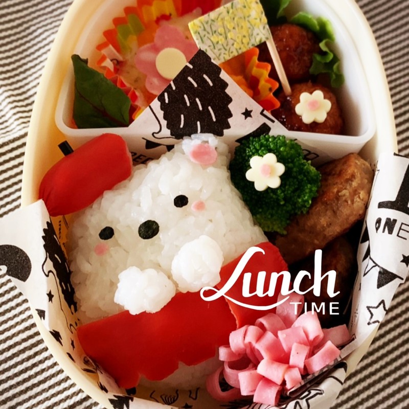 みんなが作ってる キャラ弁 すみっコぐらし 白熊のレシピ クックパッド 簡単おいしいみんなのレシピが356万品