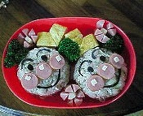 簡単だよ!アンパンマン(^○^)おにぎり