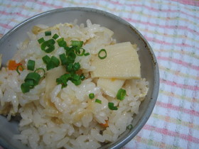 ■筍ごはん■