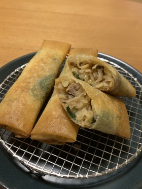 戻さず簡単♪切干大根で春巻き