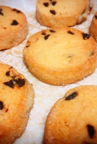 アイスボックスクッキー(チョコチップ)