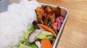 簡単トースターで♪ちくわの磯辺揚風