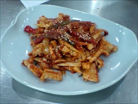 韓国で習った韓国料理“オジンオポックム”