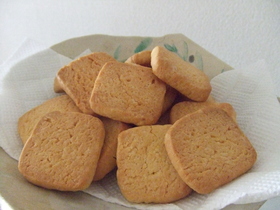 ☆オリーブオイルでシンプルクッキー☆