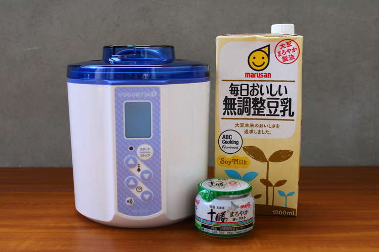 明治十勝ヨーグルトで自家製豆乳ヨーグルト レシピ 作り方 By タニカ電器 クックパッド 簡単おいしいみんなのレシピが357万品