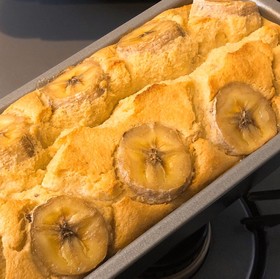 超しっとり!おからと豆腐のバナナケーキ