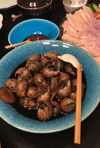 バイ貝の煮物(トコブシの煮物)