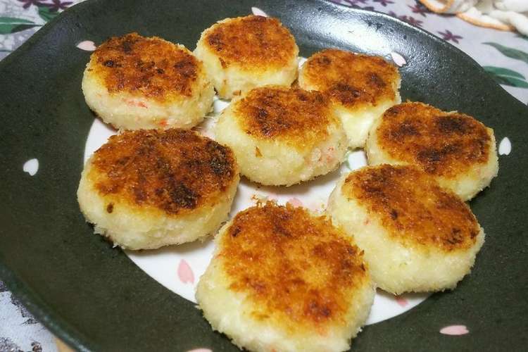 じゃがアリゴでカニコロッケ風 レシピ 作り方 By まゆみきママ クックパッド 簡単おいしいみんなのレシピが360万品