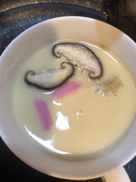 フライパンで茶碗蒸し