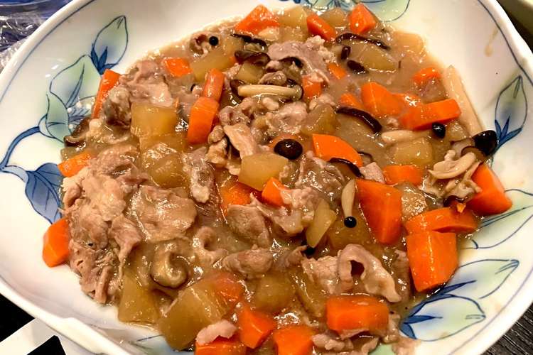 レンチンで出来る豚の治部煮 レシピ 作り方 By Kmsasebo クックパッド 簡単おいしいみんなのレシピが353万品