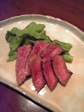 ステーキ肉をみんなで☆和風ステーキ