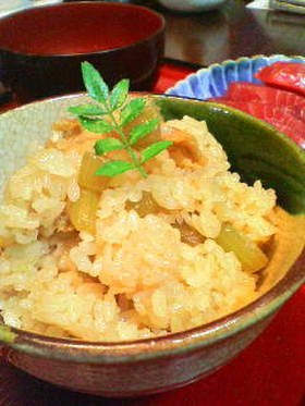 春,感じる♪ふきご飯