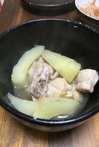 鶏肉のテヌーラ（フィリピンのスープ）