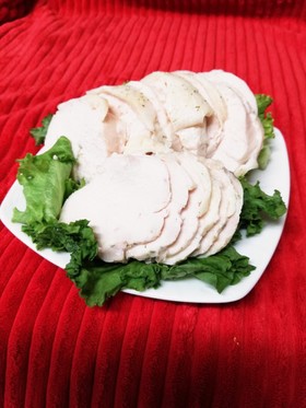 ⭐鶏胸肉de鶏ハム(サラダチキン)袋ゆで