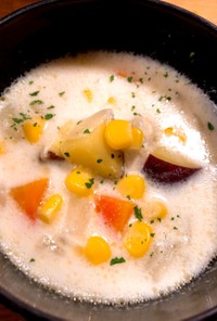 365スープ ①塩麹簡単ミルクスープ