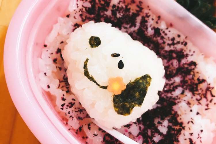 簡単キャラ弁 スヌーピー弁当 幼稚園 レシピ 作り方 By のーかーはーmama クックパッド