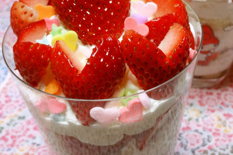 簡単ケーキ 誕生日 バレンタインに レシピ 作り方 By Sakura2124 クックパッド