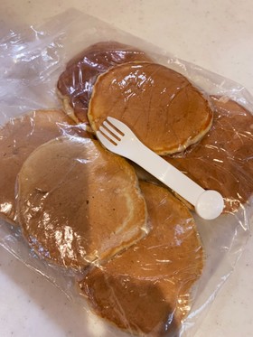 幼児用バナナホットケーキ