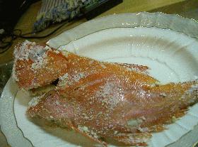 ちょっぴりイタリアン金目鯛の塩釜蒸