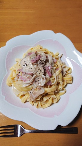 生クリーム不要♪和風クリームパスタ
