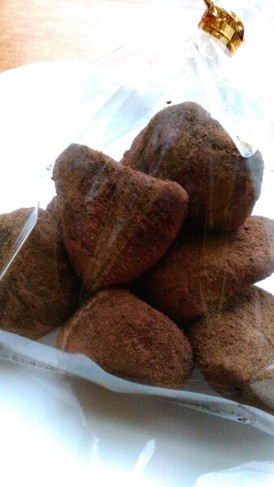 モチモチ♪チョコ餅(#^^#)大人味♡