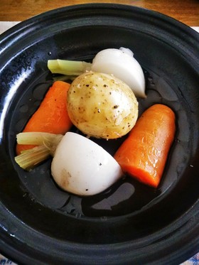 簡単❤かぶにんじゃが温野菜サラダ❤