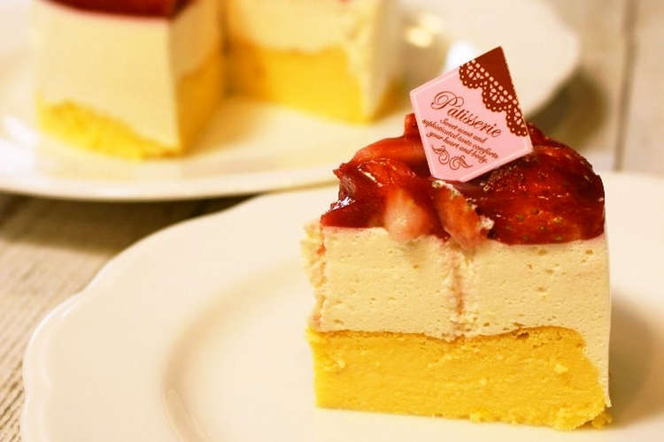 いちごたっぷり ダブルチーズケーキ レシピ 作り方 By Haraya クックパッド