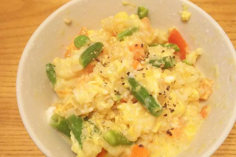 レンジで 半熟卵かけご飯 レシピ 作り方 By 架け橋 クックパッド 簡単おいしいみんなのレシピが356万品