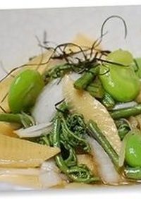タケノコの若草サラダ