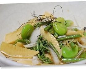 タケノコの若草サラダ