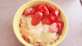 ほぼ適量。ズボラどころじゃないズボラ飯。