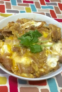 超簡単☆こってりこく旨！豚玉他人丼