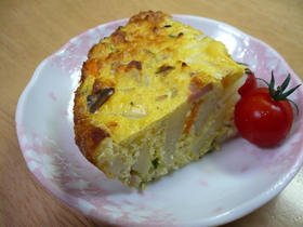 おから入り☆スパニッシュオムレツ