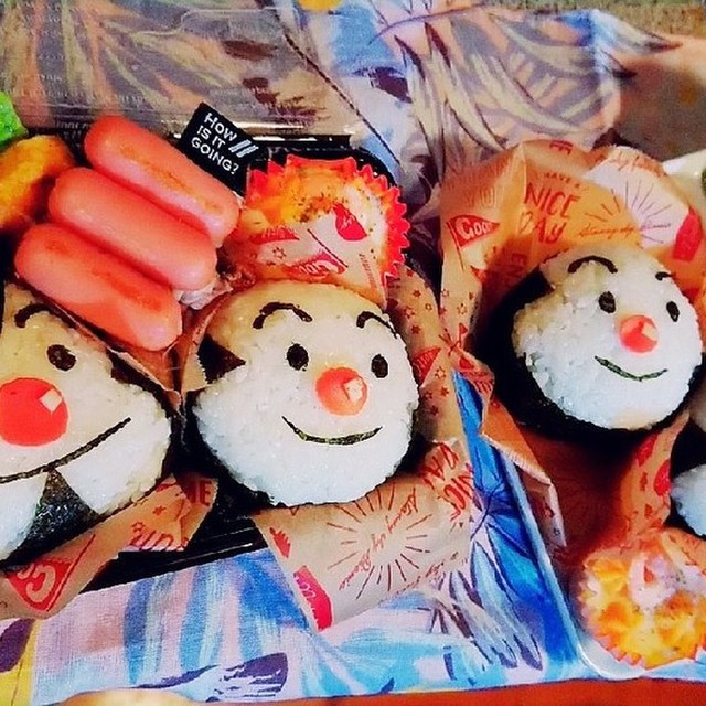 キャラ弁 おにぎりまん こむすびまん レシピ 作り方 By Psnaops クックパッド 簡単おいしいみんなのレシピが352万品