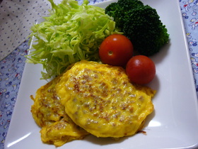 お弁当にGood★豚ひき肉のピカタ