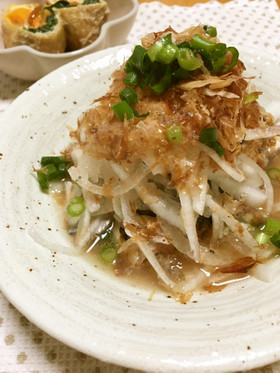 サンマ缶と新玉の簡単サラダ