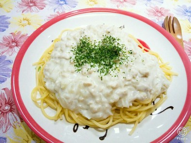 ☆節約☆簡単ホワイトスパゲティの写真
