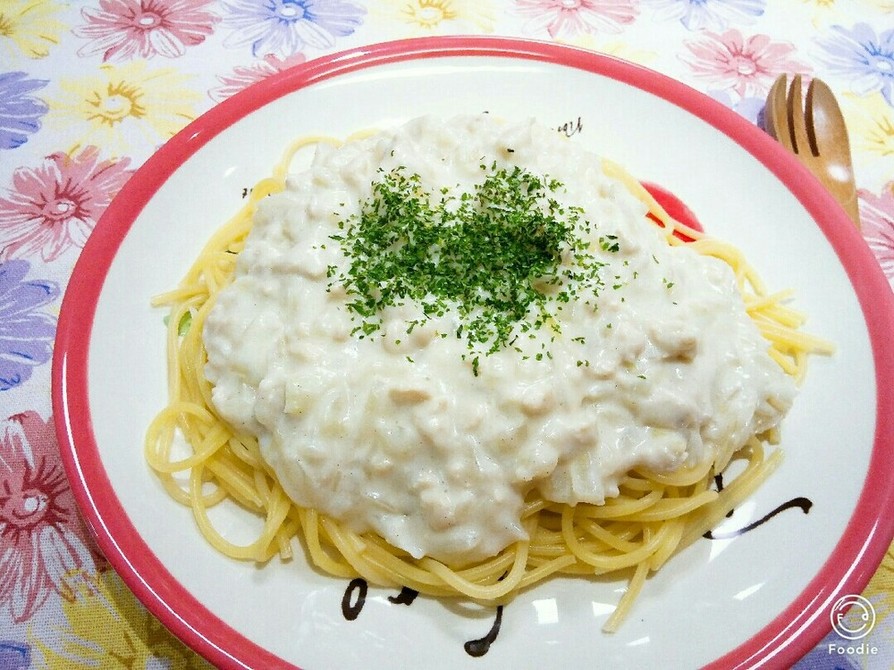 ☆節約☆簡単ホワイトスパゲティの画像