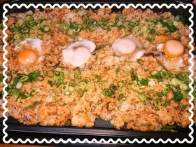 ホットプレートで簡単山菜ビビンバ