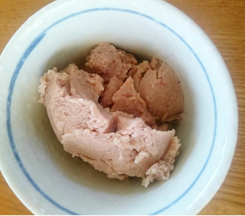 vegan⭐酒粕豆乳イチゴアイスクリームの画像