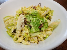 我が家の病みつきキャベツ