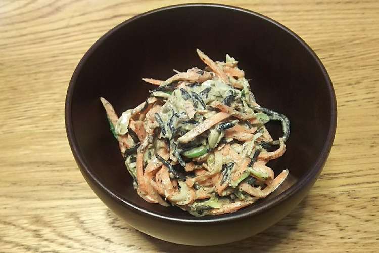 レクフリ ひじきと人参 ゴマゴマゴマ和え レシピ 作り方 By レクチンフリー食 クックパッド 簡単おいしいみんなのレシピが361万品