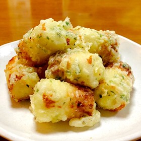 ちくわのチーズ入り磯辺揚げ *☻*