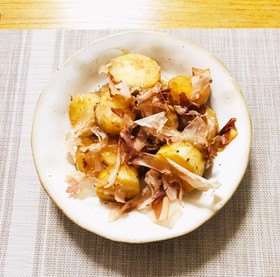 長芋のバター醤油焼き