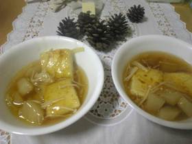 揚げてないけどおいし~い揚げだし豆腐♪