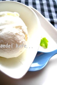 ◆塩バニラ◆アイスクリーム◆